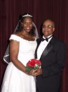 OurWedding 056 * Angie and her Dad, Donald Symonette, Sr. * 450 x 600 * (53KB)